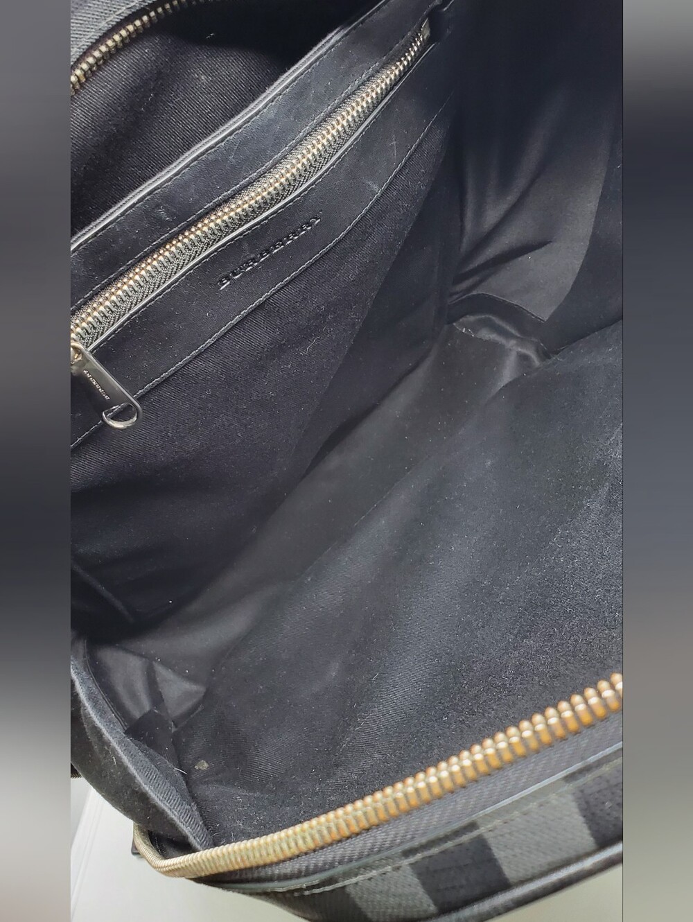 Burberry Smoked Check Backpack - Picture 12 of 13